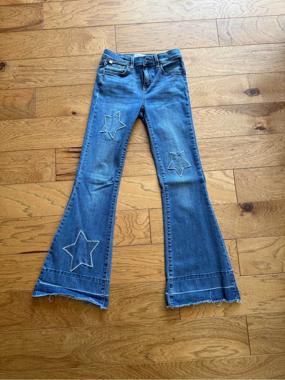 Ceros Girls 14 Starred Flare Legged Jeans